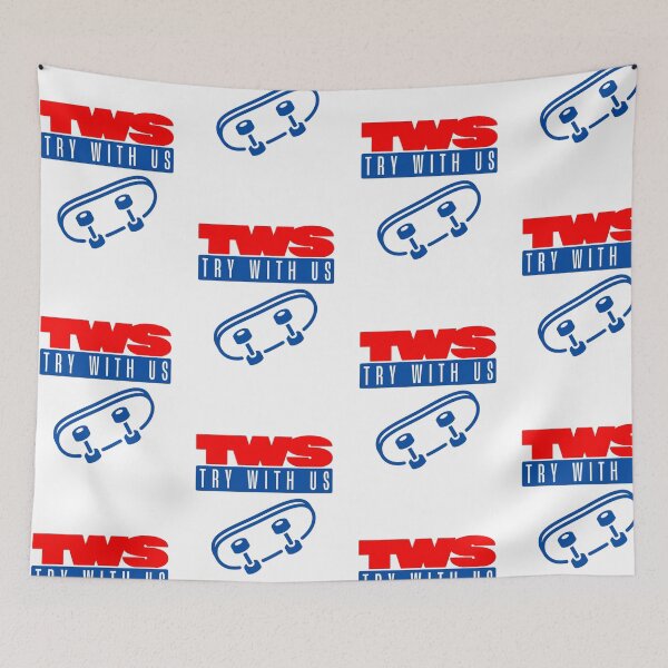 Item preview, TWS Try With Us Skateboard Retro Boy Group Merch designed and sold by moamaxshop.