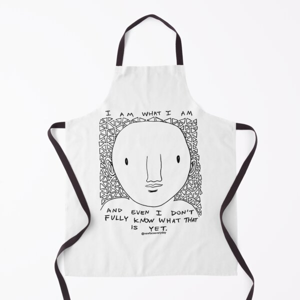 Item preview, I Am What I Am Modern Minimalist Face designed and sold by Newfacedesi.