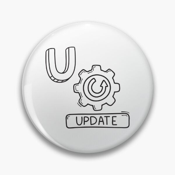 Item preview, Letter U Beside Update Icon designed and sold by rasagamastore.