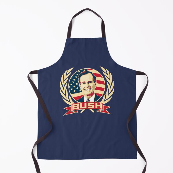 Item preview, George H.W. Bush Presidential Portrait US Flag designed and sold by marke770.