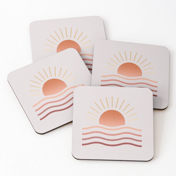 Artikelvorschau, Serene Sunset Ocean Gift for Beach Lovers entworfen und verkauft von PixelQ.
