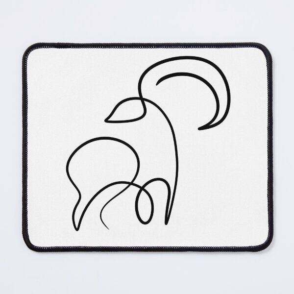 Item preview, Minimalist Capricorn Zodiac Line Art Aesthetic Capricorn Goat Tattoo designed and sold by LYAN-STORE.