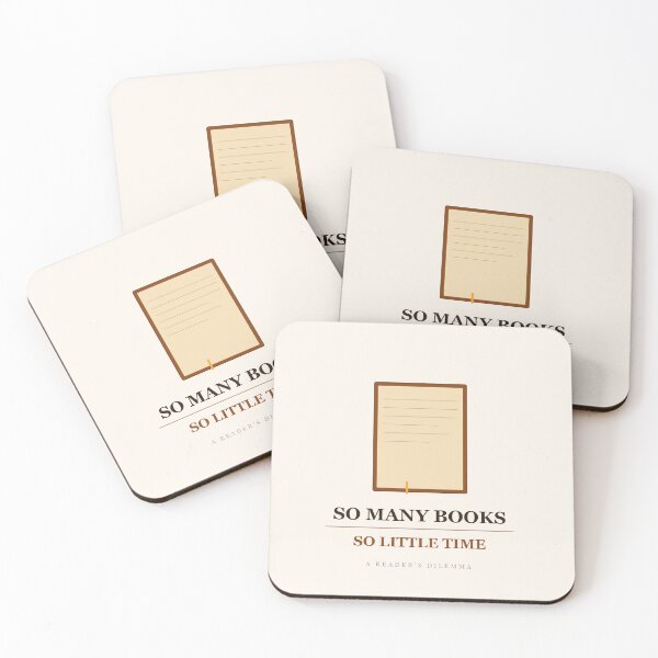 Item preview, So Many Books So Little Time Book Lover designed and sold by InkRise Studio.