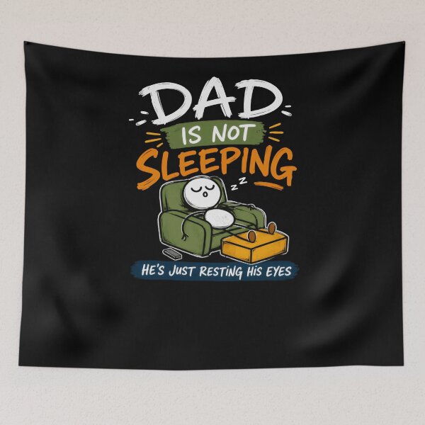 Item preview, Dad Is Not Sleeping He's Just Resting His Eyes Father Funny Gift designed and sold by RetroMini2026.