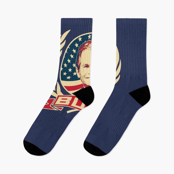 Item preview, George W. Bush 43rd President American Flag Art designed and sold by marke770.