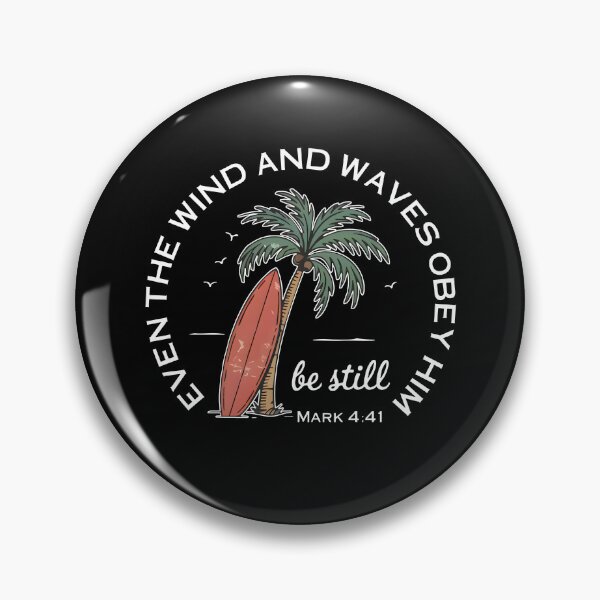 Item preview, Even The Wind And Waves Obey Him designed and sold by Home-Crea-Abode.