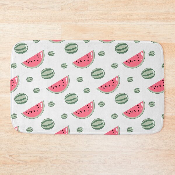 Item preview, Kawaii Watermelon Seamless pattern with white background designed and sold by Sugarflumpairy2.