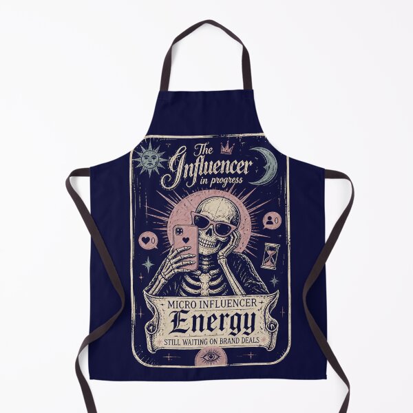 Item preview, Micro Influencer Energy Skeleton Card designed and sold by QlkaDotCom SHOP.