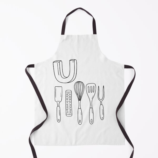Item preview, Letter U Beside Kitchen Utensils designed and sold by rasagamastore.