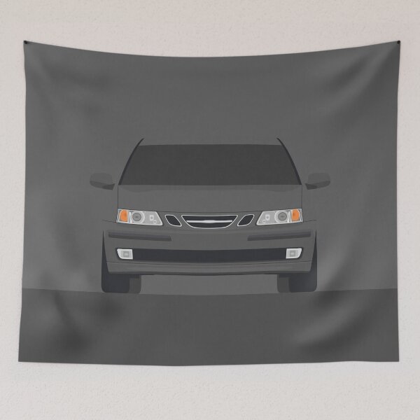 Item preview, Saab 9-3 - Vector drawing designed and sold by yohannlp.