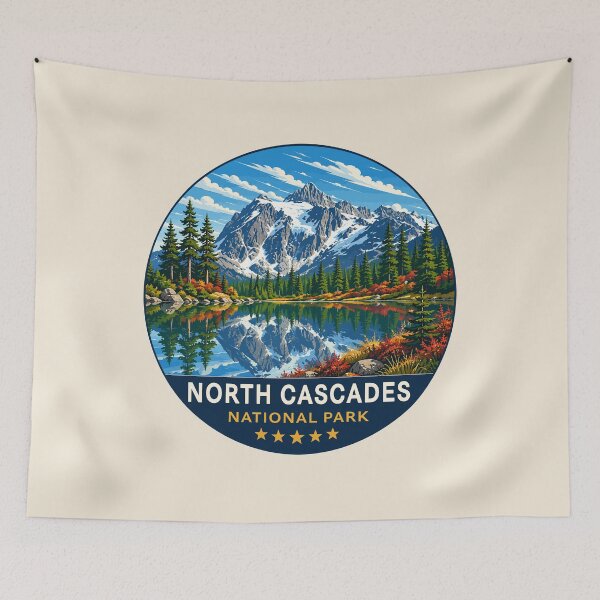 Item preview, North Cascades National Park designed and sold by Gideon Emmerich.