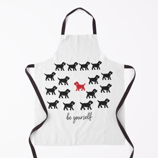 Item preview, Be Yourself Unique Red Dog Motivation Design designed and sold by myforestfog.