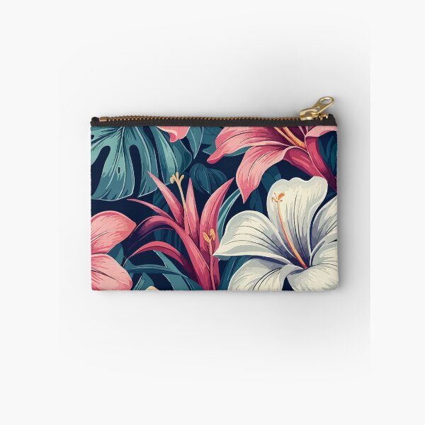 Item preview, Hawaii tropical flowers vintage pattern designed and sold by Grypis.