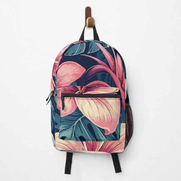 Item preview, Hawaii tropical flowers vintage pattern designed and sold by Grypis.