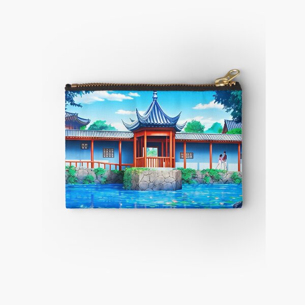 Item preview, Peaceful Pavilion Pond designed and sold by Darogapari.