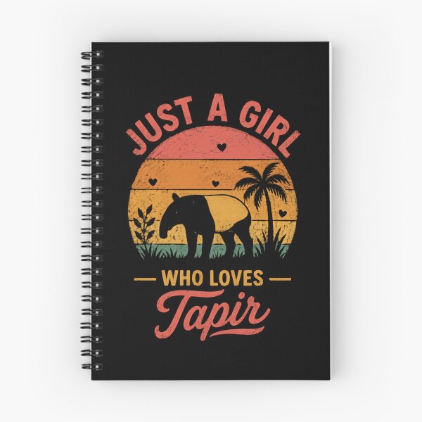 Item preview, Just A Girl Who Loves Tapir Animal Lover Woman designed and sold by HumansStuck12.