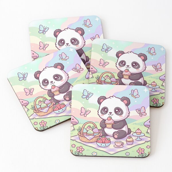 Item preview, Tiny Panda Picnic designed and sold by Tharaazu.