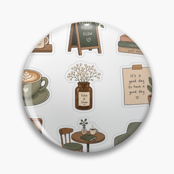 Item preview, Cozy Lo-fi Sticker Pack designed and sold by NoorNestCo.