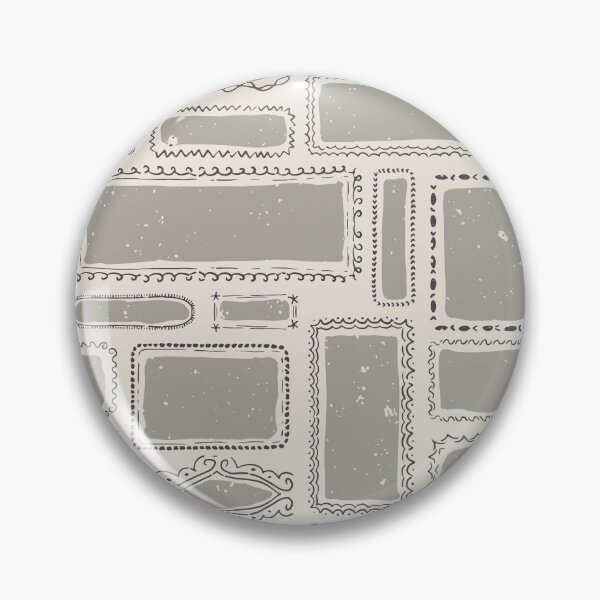 Item preview, Coastal Gallery Wall Frames Hand Drawn Folk Art Eclectic Beach House Decor Warm Gray designed and sold by RenattaZare.