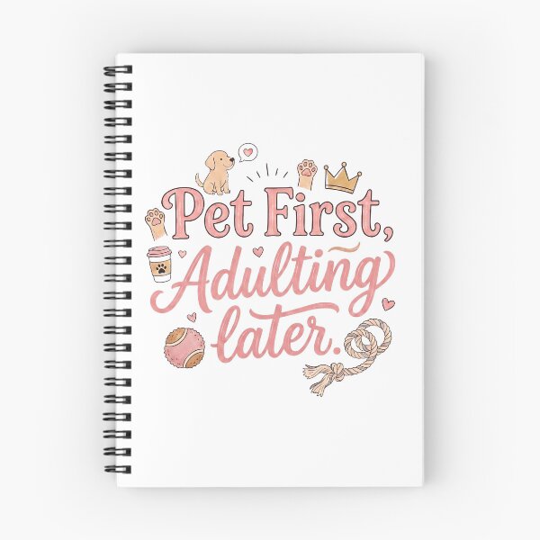 Item preview, Pet First Adulting Later Funny Pet Lover designed and sold by MJ ART.
