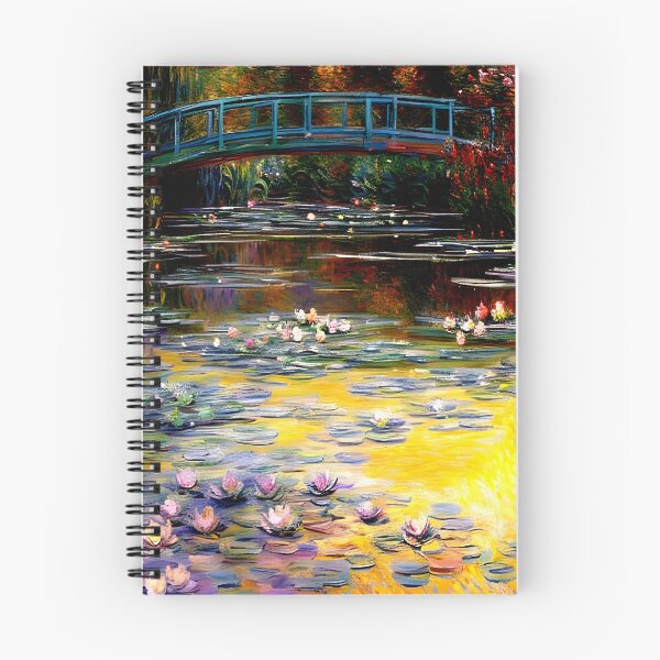 Item preview, Water Lily Pond, Evening (LHS) designed and sold by artdesignsnow.