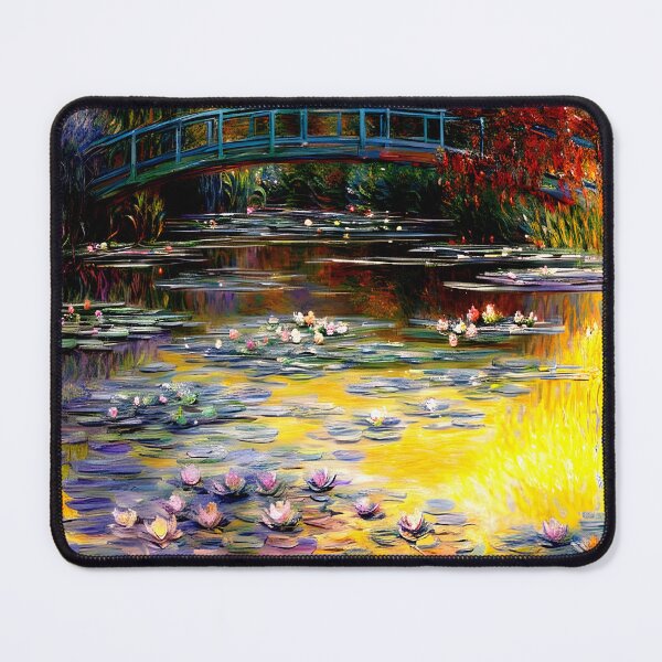 Item preview, Water Lily Pond, Evening (LHS) designed and sold by artdesignsnow.