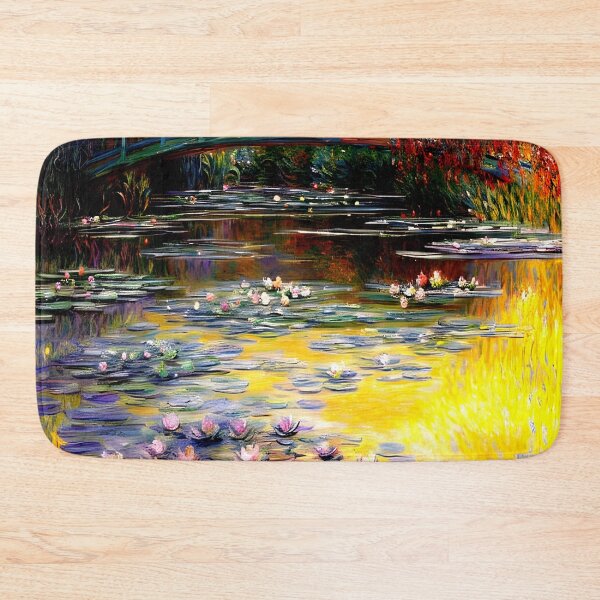 Item preview, Water Lily Pond, Evening (LHS) designed and sold by artdesignsnow.