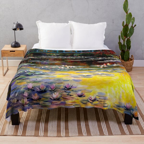 Item preview, Water Lily Pond, Evening (LHS) designed and sold by artdesignsnow.