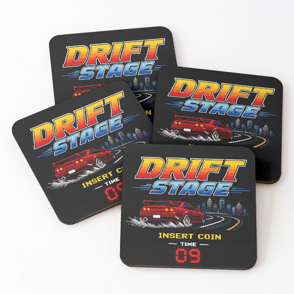Item preview, Retro Arcade Drift Stage Insert Coin designed and sold by MUGEN WORKS.