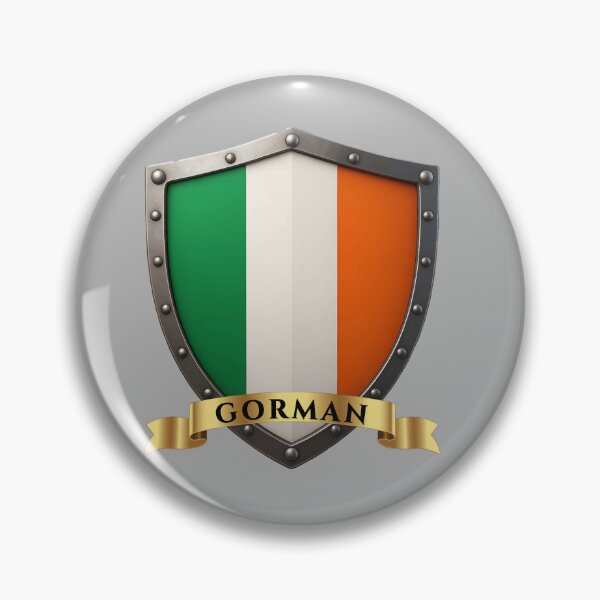 Item preview, Gorman Irish Heritage Crest Shield designed and sold by Highlandkings.