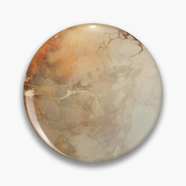 Item preview, Luxury Coffee Marble Fluid Art Warm Amber Caramel Swirls designed and sold by LYAN-STORE.