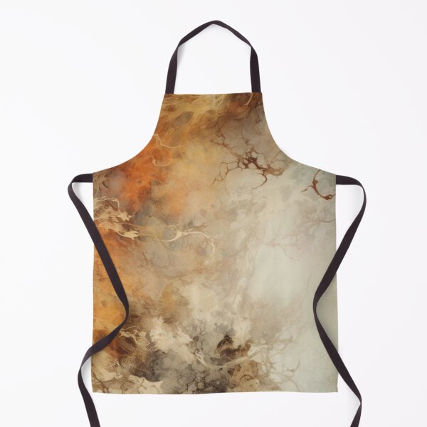 Item preview, Luxury Coffee Marble Fluid Art Warm Amber Caramel Swirls designed and sold by LYAN-STORE.