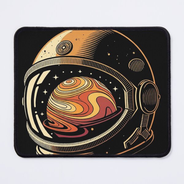Item preview, Retro Astronaut Vintage Sci-Fi - 70s Future designed and sold by design-rebell.