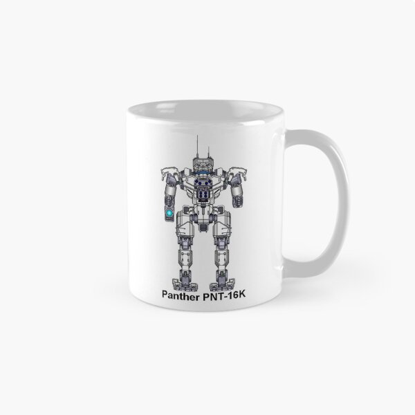 Item preview, Panther PNT-16K (White) - Inner Sphere BattleMech designed and sold by DagleysDesigns.