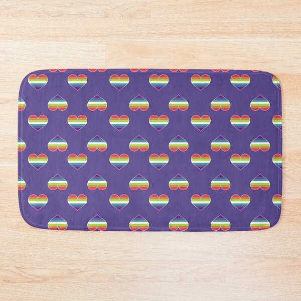 Item preview, Gay Rainbow Saturated Pride Heart [Purple Edition] designed and sold by Roxzania.