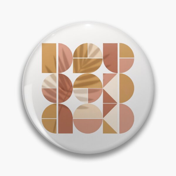 Item preview, Boho Geometric Art Gift for Her Modern Earth Tone Decor designed and sold by PixelQ.