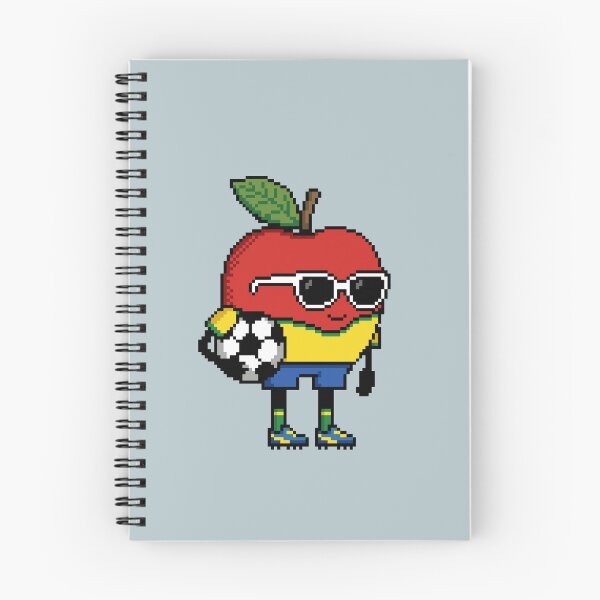 Item preview, Apple Pixel in a Soccer Uniform 2 designed and sold by White Rim Mates.