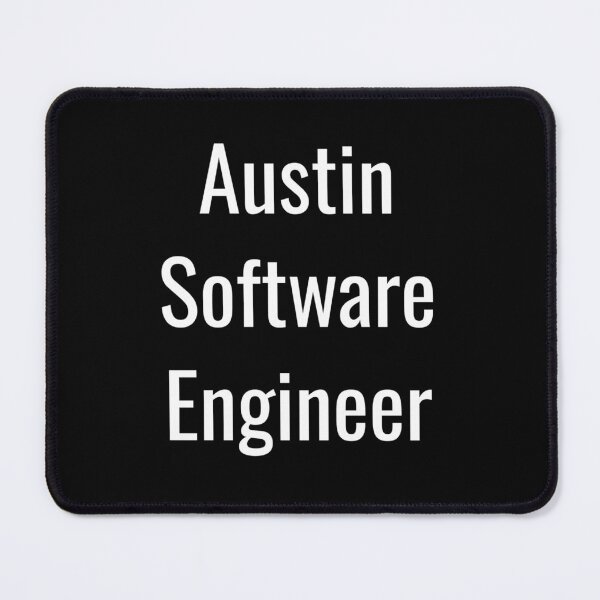 Item preview, Austin Software Engineer (White Text) designed and sold by City Makers.