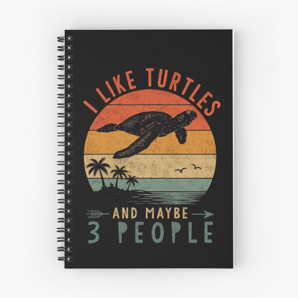 Item preview, I Like Turtles And Maybe 3 People Introvert Ocean Turtle Lover designed and sold by HumansStuck12.