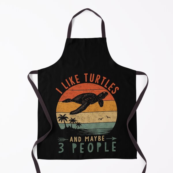 Item preview, I Like Turtles And Maybe 3 People Introvert Ocean Turtle Lover designed and sold by HumansStuck12.