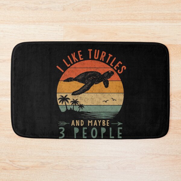 Item preview, I Like Turtles And Maybe 3 People Introvert Ocean Turtle Lover designed and sold by HumansStuck12.