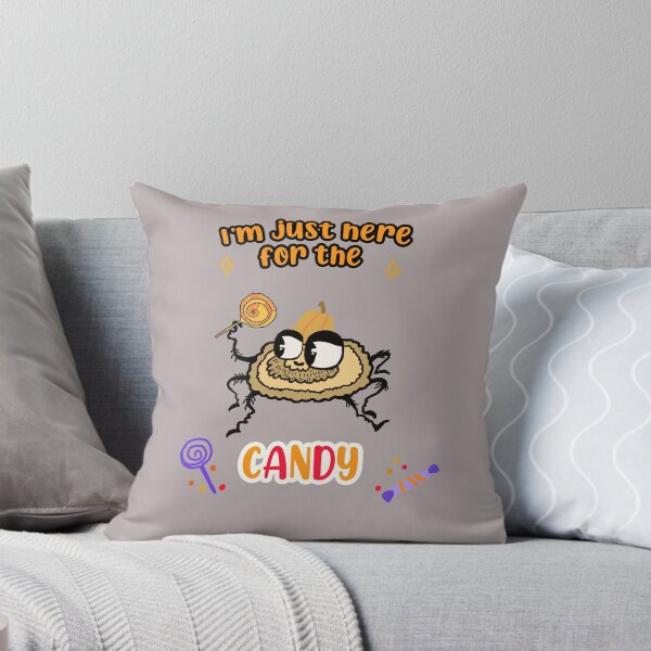 Item preview, I’m Just Here for the Candy Cute Halloween Spider designed and sold by FaliushART.