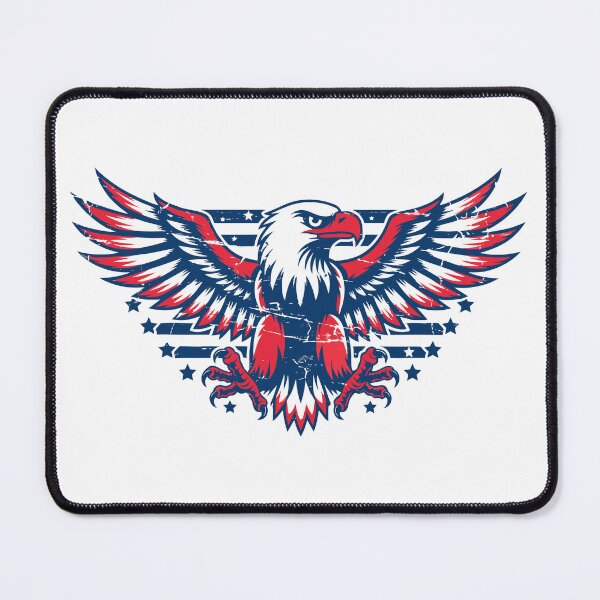 Item preview, Patriotic American Bald Eagle Vintage USA Vector Design designed and sold by Print culturee.