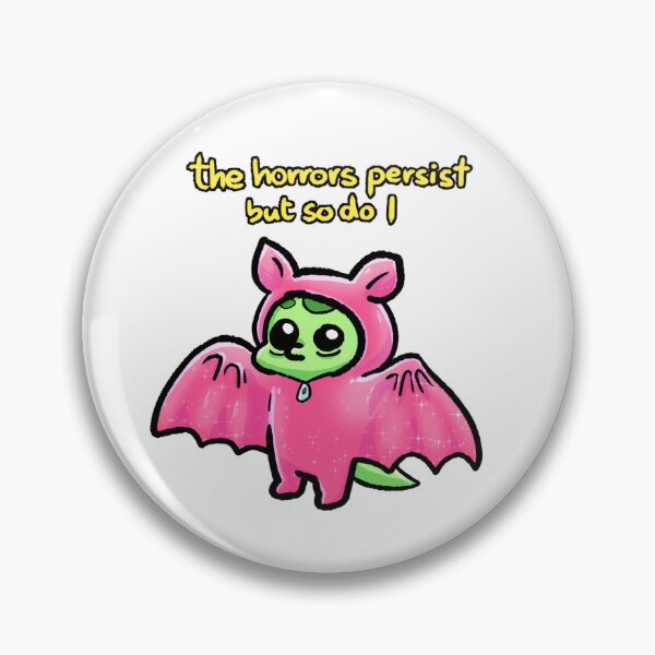 Item preview, Dino "The horror persists but so do I" designed and sold by Miiceratops.