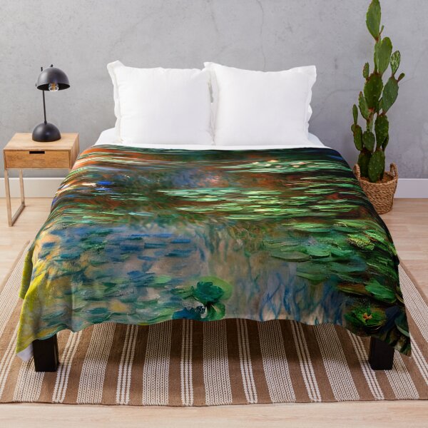 Item preview, Water Lily Pond, Evening (RHS) designed and sold by artdesignsnow.