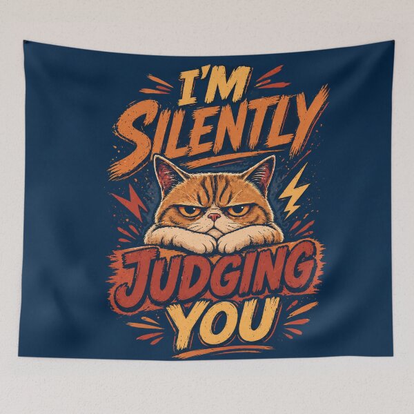 Item preview, I'm Silently Judging You designed and sold by RebenCantik.
