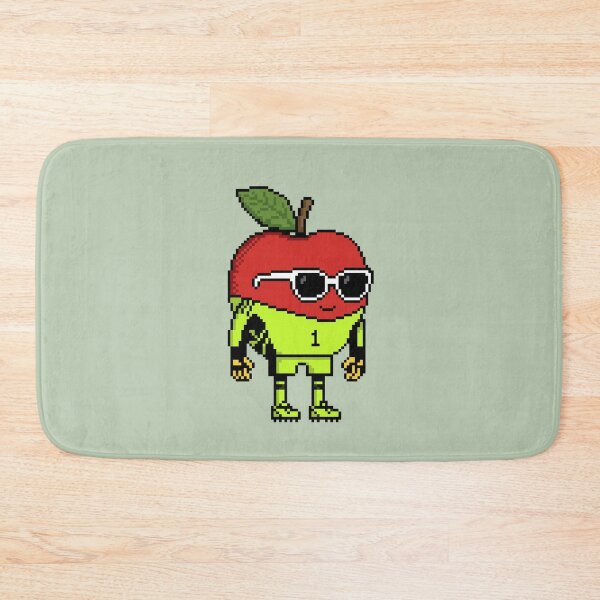 Item preview, Apple Pixel in a Goalkeeper Uniform 1 designed and sold by White Rim Mates.