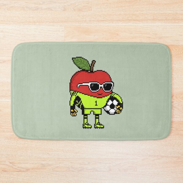 Item preview, Apple Pixel in a Goalkeeper Uniform 2 designed and sold by White Rim Mates.