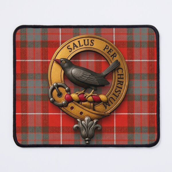 Item preview, Abernethy Crest and Fraser Weathered Tartan designed and sold by Kirrindy Designs.