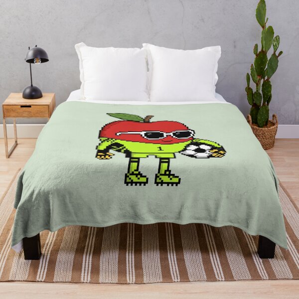 Item preview, Apple Pixel in a Goalkeeper Uniform 2 designed and sold by White Rim Mates.